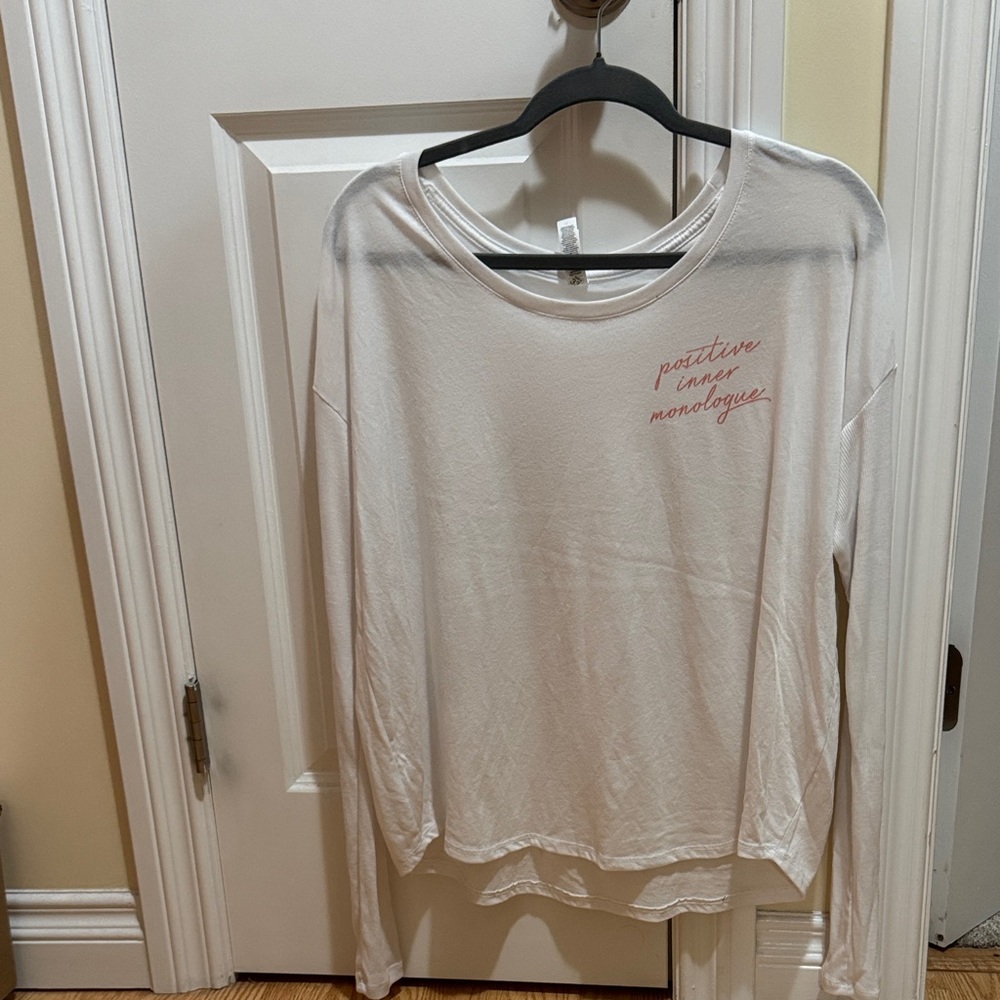 Broadway/Acting themed Women's White Long Sleeve Top